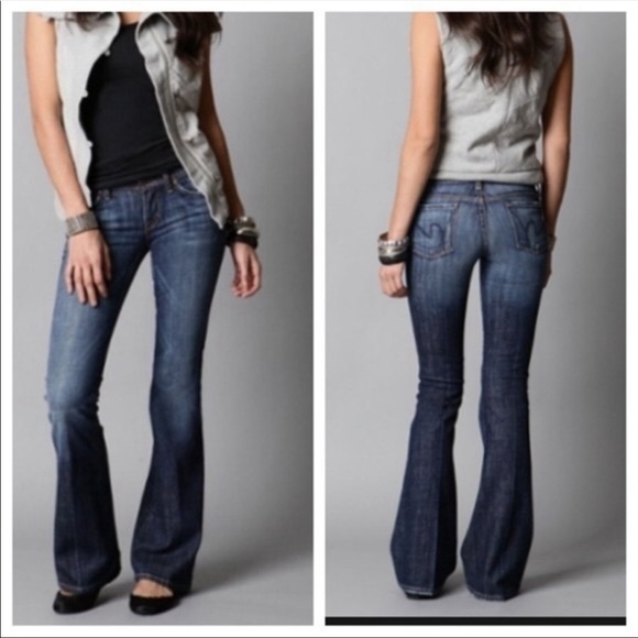 Citizens Of Humanity Denim - CITIZENS OF HUMANITY INGRID LOW WAIST FLARE